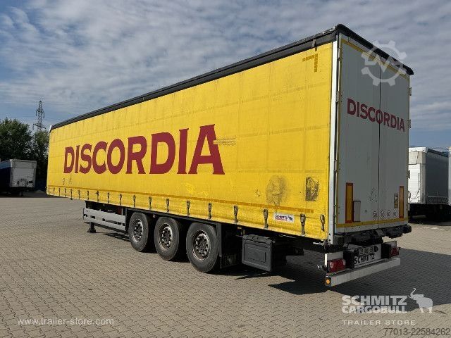 Öppen semitrailer med kapell Schmitz Cargobull Curtainsider Standard