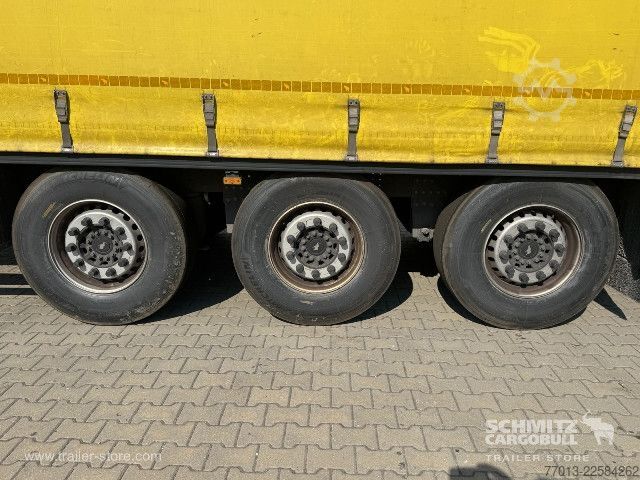 Öppen semitrailer med kapell Schmitz Cargobull Curtainsider Standard