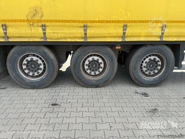 Öppen semitrailer med kapell Schmitz Cargobull Curtainsider Standard
