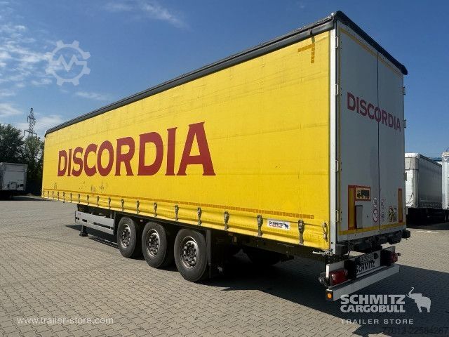 Öppen semitrailer med kapell Schmitz Cargobull Curtainsider Standard