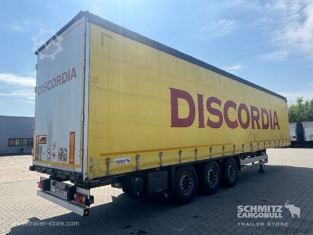 Öppen semitrailer med kapell Schmitz Cargobull Curtainsider Standard