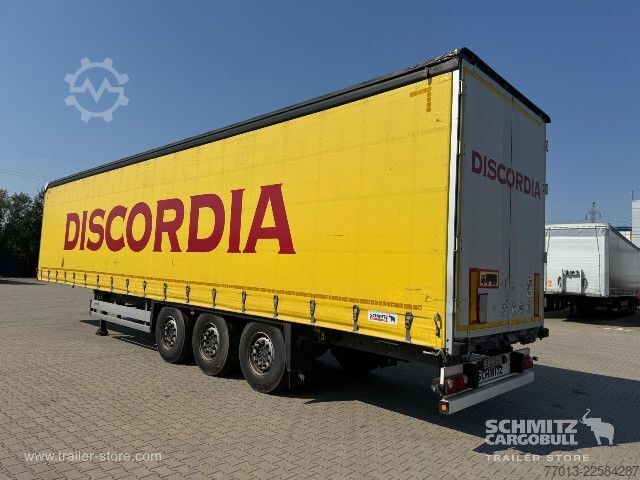 Öppen semitrailer med kapell Schmitz Cargobull Curtainsider Standard