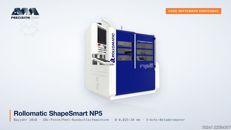 Rundschleifmaschine Roll-o-Matic Rollomatic NP5