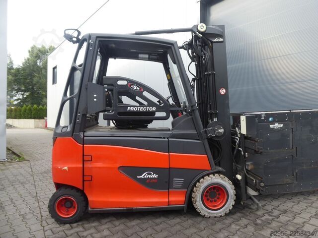 Carretilla eléctrica de 4 ruedas Linde E25HL-01/600