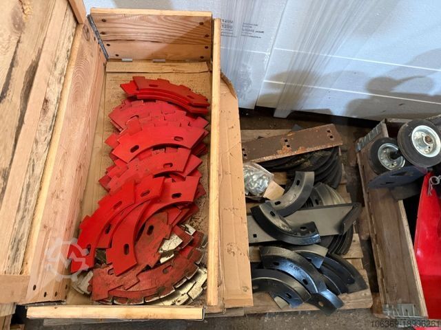 Kipper LKW UNIMOG U427 4x4 Tipper / Kipper / Dücker Fräse BRS 15