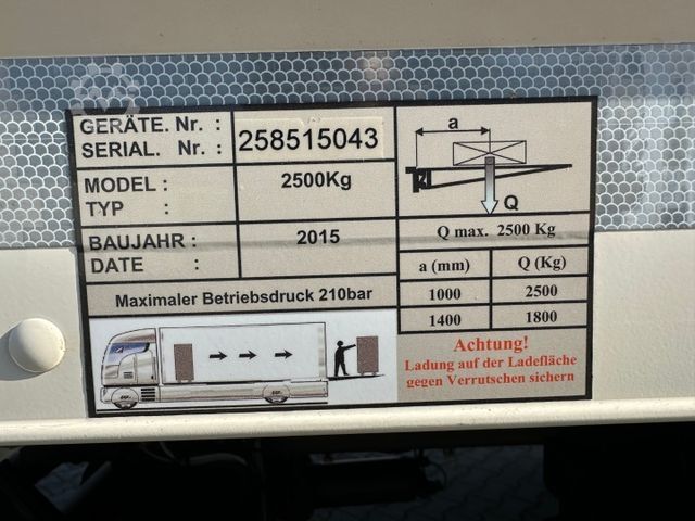 Camion frigorific SCANIA P 280 / 6x2 / Carrier 1250 MT  / Länge 9,1 m