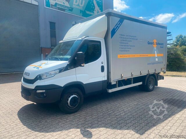 Gardinsided kassevogn IVECO Daily 72C18 Hi-Matic Schiebe Plane +LBW
