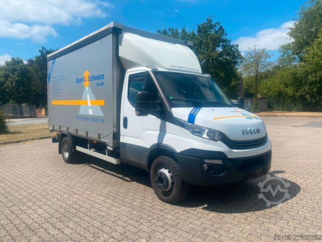 Gardinsided kassevogn IVECO Daily 72C18 Hi-Matic Schiebe Plane +LBW