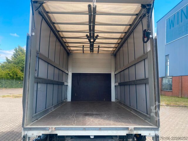 Gardinsided kassevogn IVECO Daily 72C18 Hi-Matic Schiebe Plane +LBW