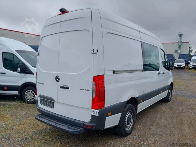 Magas tetős furgon Mercedes-Benz Sprinter Kasten 315 Mixto REGALE KAMERA KLIMA