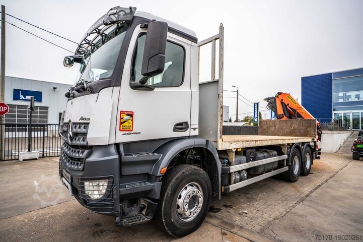 Nakládací plošina MERCEDES AROCS 2648 + PALFINGER 23 T/M + 5 EXT