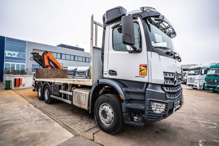 Nakládací plošina MERCEDES AROCS 2648 + PALFINGER 23 T/M + 5 EXT