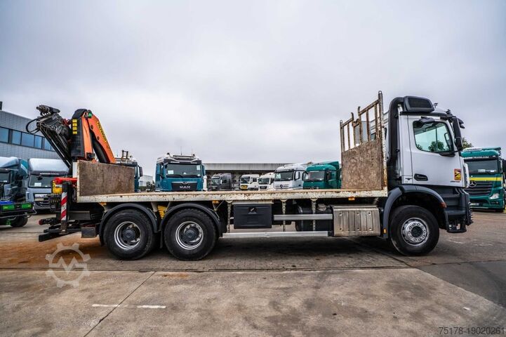 Nakládací plošina MERCEDES AROCS 2648 + PALFINGER 23 T/M + 5 EXT