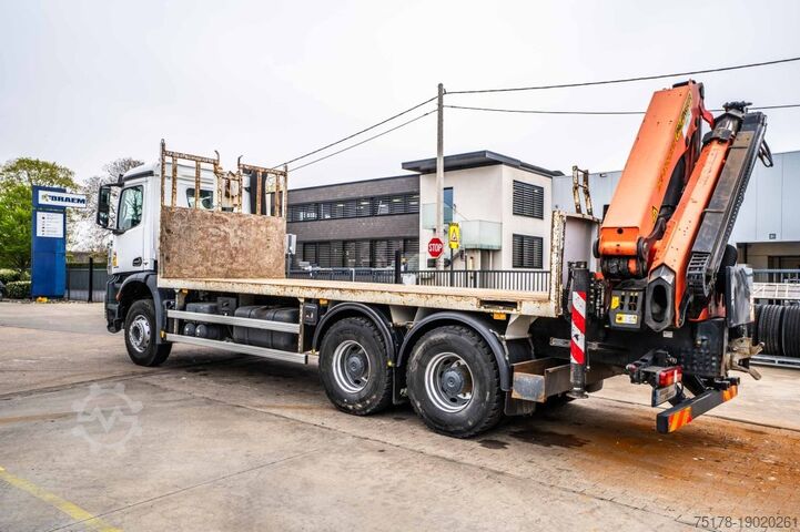 Nakládací plošina MERCEDES AROCS 2648 + PALFINGER 23 T/M + 5 EXT