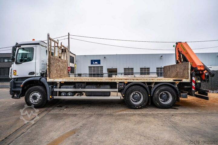 Nakládací plošina MERCEDES AROCS 2648 + PALFINGER 23 T/M + 5 EXT