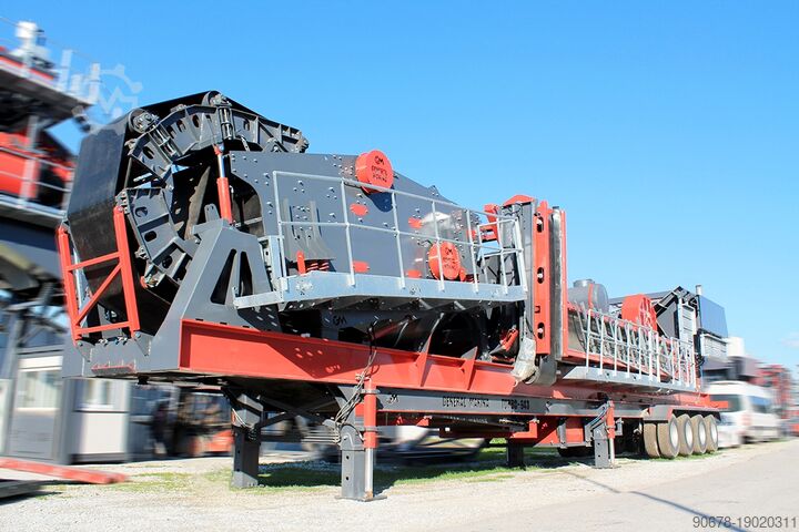 Instalație mobilă de concasor cu concasor cu con General Makina GNR 944
