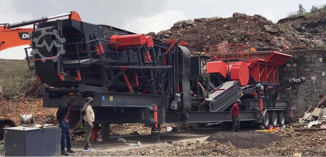 Instalație mobilă de concasor cu concasor cu con General Makina GNR 944