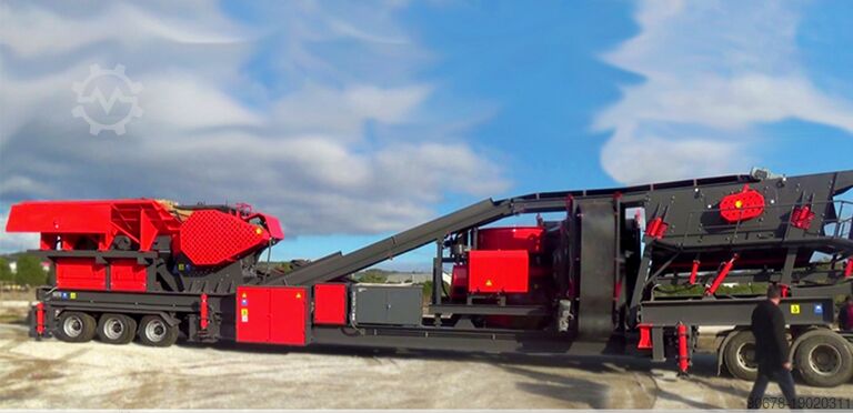 Instalație mobilă de concasor cu concasor cu con General Makina GNR 944