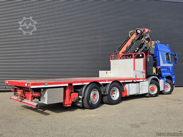 Vinç kamyonu MAN TGS 35.500 8x4-6 / PALFINGER 92 t/m CRANE +JIB
