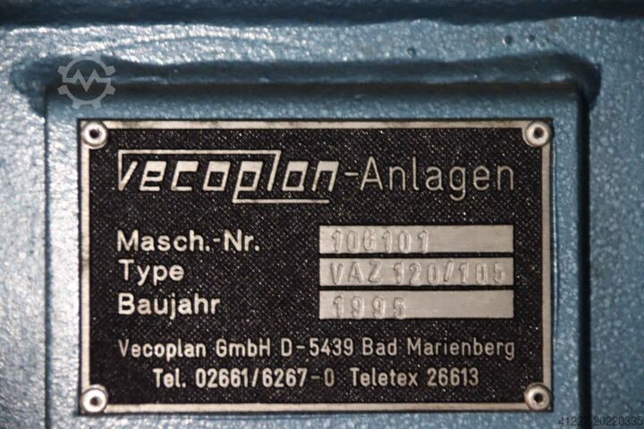 Eenasige verkleineraar 18,5 kW Vecoplan VAZ120/105