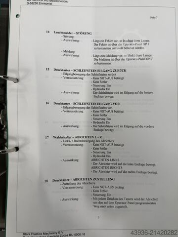 Univerzalna kružna brusilica Zocca - RU 5000 / 6 Zocca RU 5000 / 6