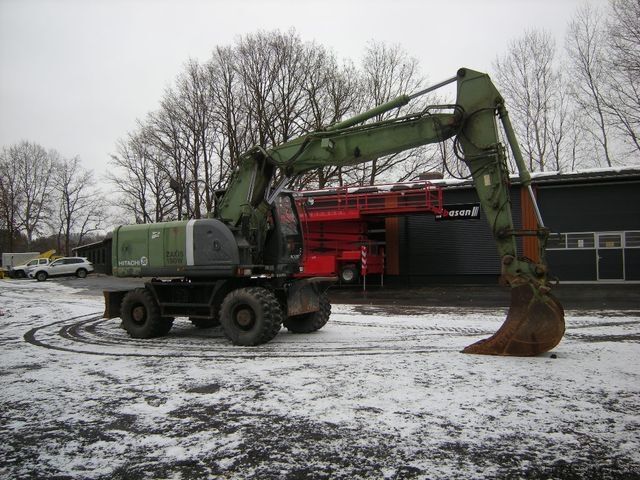 Mobiele graafmachine HITACHI ZX190W-3 Mobilbagger