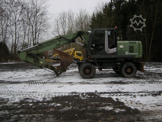Mobiele graafmachine HITACHI ZX190W-3 Mobilbagger