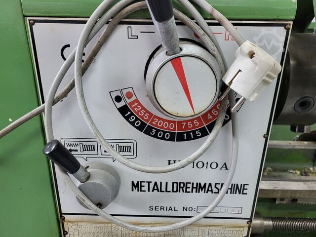 Torno metálico, torno Huvema HU 1010 A