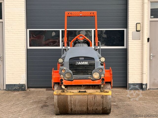 Rolo tandem Hamm HD12VV Tandem roller / Kubota engine