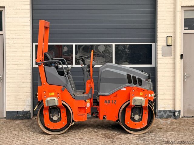 Rolo tandem Hamm HD12VV Tandem roller / Kubota engine