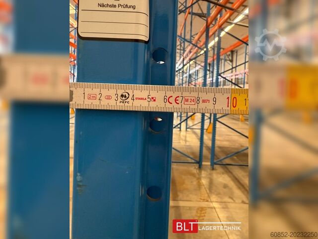 Ράφι βαρέως τύπου ca. 18,5 lfm Stow Palettenregale H:700cm 3200 kg Fachlast Boden +3 , Hochregale