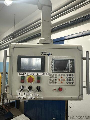 Üflemeli ekstruder Powerjet Model/typ EB70U85S4