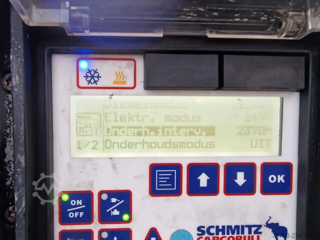 Transporte refrigerado/congelado Schmitz Cargobull SCB*S3B - Frigo Schmitz - Hooks/Rohrbahnen/Vlee...