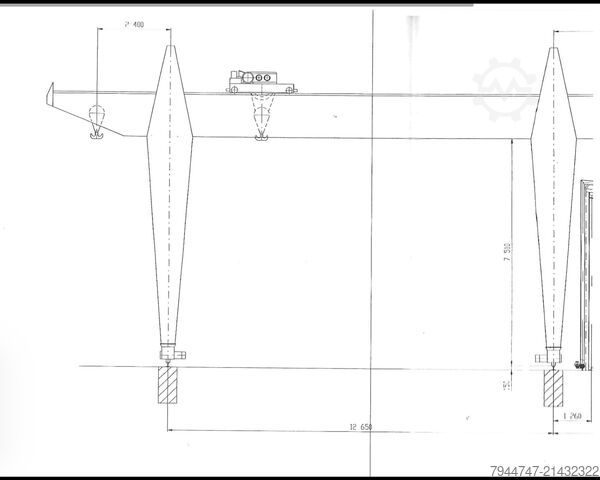 Mostový jeřáb galgi N-250