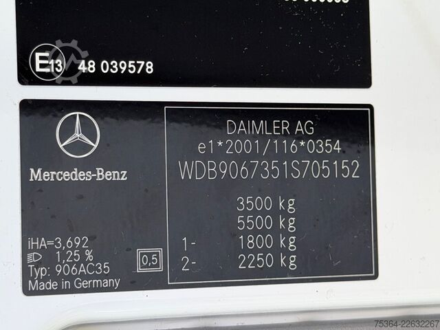 Minibusz MERCEDES-BENZ Sprinter 313 Cdi Maxi Flex-i-Trans 9 Sitze+Lift