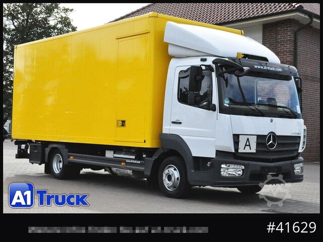 Box van MERCEDES-BENZ Atego 818 L, Koffer, Automatik, , Seitentür