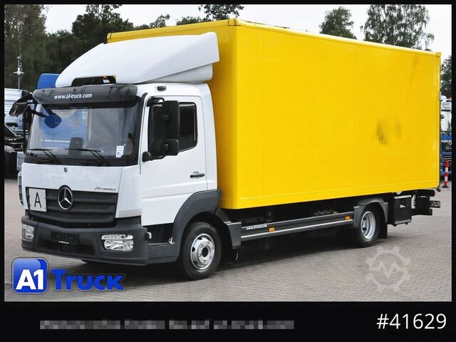 Box van MERCEDES-BENZ Atego 818 L, Koffer, Automatik, , Seitentür