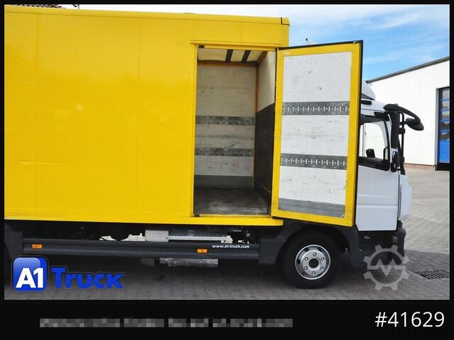 Box van MERCEDES-BENZ Atego 818 L, Koffer, Automatik, , Seitentür