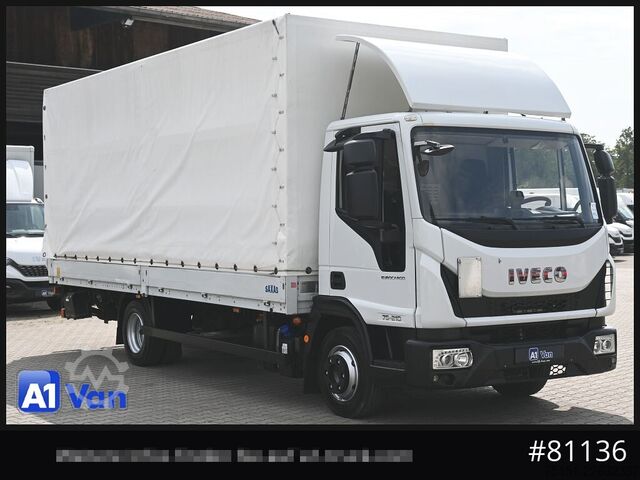 Customized van IVECO Eurocargo 75E21 Pritsche Plane, LBW, Luftfederung