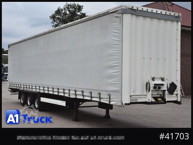 Open semitrailer with tarp KRONE SD, Tautliner Mega,1 Vorbesitzer,