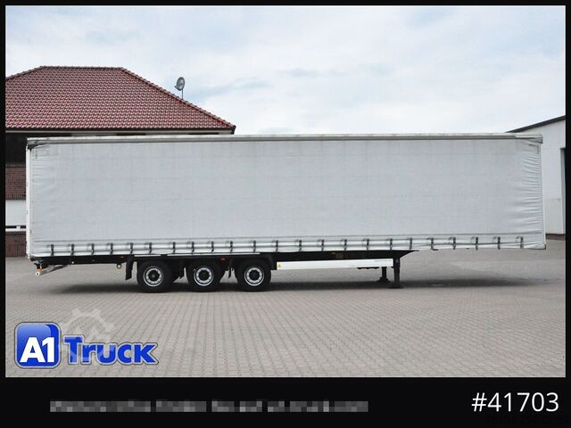 Open semitrailer with tarp KRONE SD, Tautliner Mega,1 Vorbesitzer,