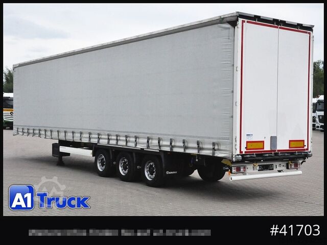 Open semitrailer with tarp KRONE SD, Tautliner Mega,1 Vorbesitzer,