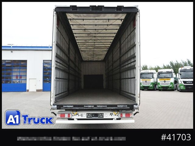 Open semitrailer with tarp KRONE SD, Tautliner Mega,1 Vorbesitzer,