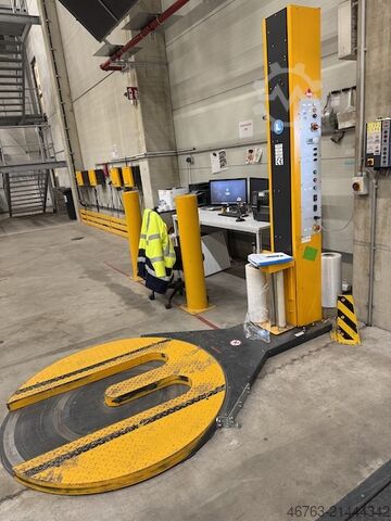 Paletový ovinovač s otevřeným otočným stolem Jungheinrich Ameise Superstretch 152 30 GV mas3Ph