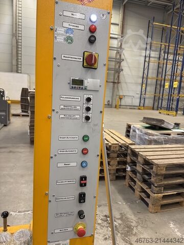 Paletový ovinovač s otevřeným otočným stolem Jungheinrich Ameise Superstretch 152 30 GV mas3Ph