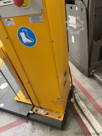 Paletový ovinovač s otevřeným otočným stolem Jungheinrich Ameise Superstretch 152 30 GV mas3Ph