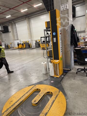 Paletový ovinovač s otevřeným otočným stolem Jungheinrich Ameise Superstretch 152 30 GV mas3Ph