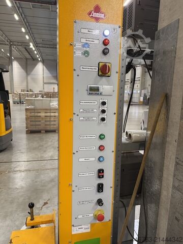 Paletový ovinovač s otevřeným otočným stolem Jungheinrich Ameise Superstretch 152 30 GV mas3Ph