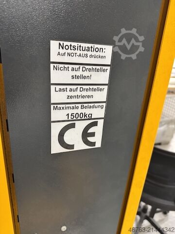 Paletový ovinovač s otevřeným otočným stolem Jungheinrich Ameise Superstretch 152 30 GV mas3Ph