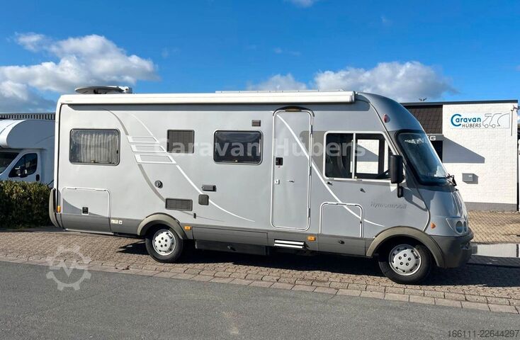 Camper integrado HYMER/ERIBA B 614 - Festbett- Klima -  - Solar -
